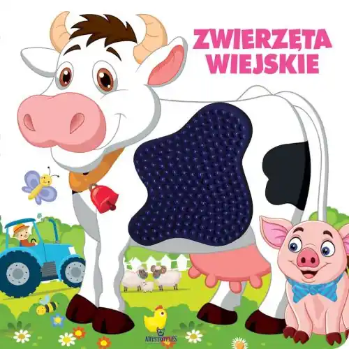 Zwierzęta wiejskie. (książka sensoryczna) Okazja