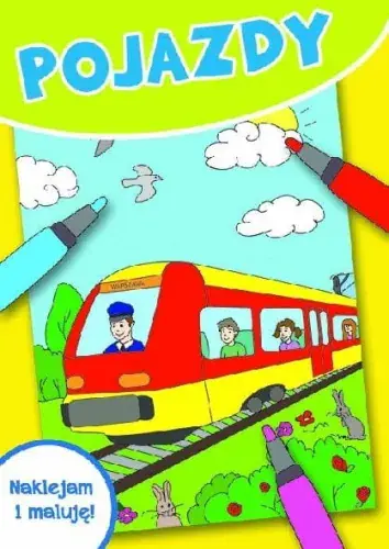Nie przegap Naklejam i maluję! Pojazdy