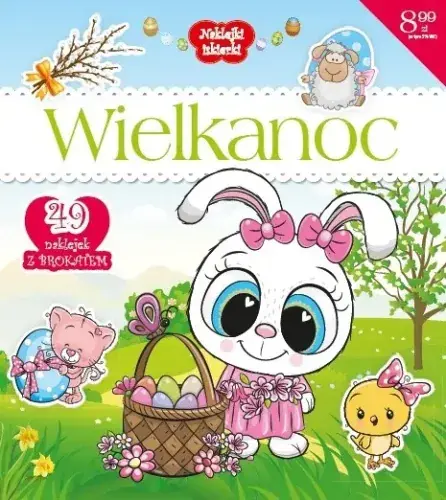 Naklejki iskierki. Wielkanoc (49 naklejek z brokatem)2 Oferta