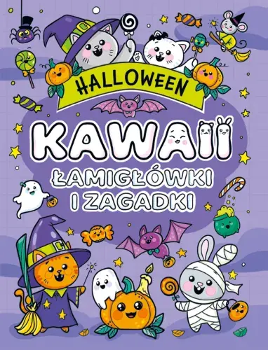 Kawaii. Halloween. Łamigłówki i zagadki Darmowy zwrot