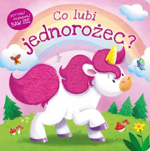 Oferta Co lubi jednorożec? (książka sensoryczna)