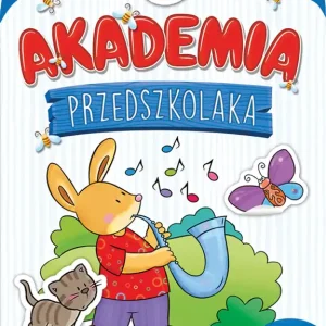 Akademia przedszkolaka od 4 lat. Edukacyjna książeczka z naklejkami Kup teraz