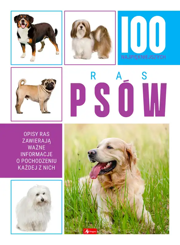 Szybka wysyłka 100 najpiękniejszych ras psów