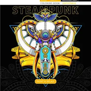 Kolorowanka antystresowa 124x197 20 Steampunk Oferta limitowana