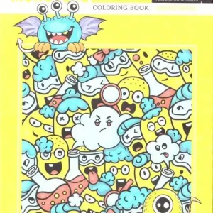 Hit cenowy Kolorowanka antystresowa 126x200 20k Monsters