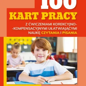 100 kart pracy z ćwiczeniami korekcyjno-kompensacyjny P3 Cena promocyjna