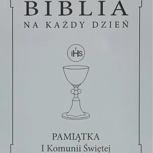 Zamów dziś Biblia na każdy dzień. Komunia srebro TW