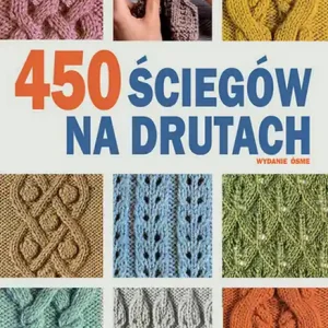 450 ściegów na drutach w8 Super okazja