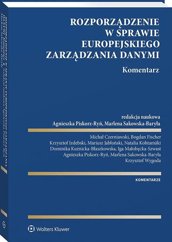 Nie przegap Rozporządzenie w sprawie europejskiego zarządzania danymi. Komentarz