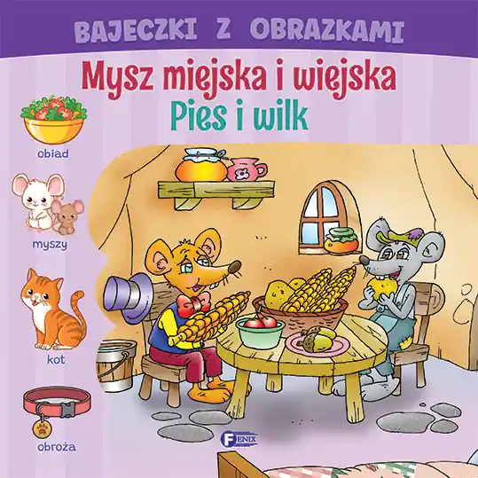 Obniżka ceny Bajeczki z obrazkami: mysz miejska i wiejska. Pies