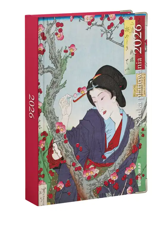 Nowy Kalendarz 2026 tygodniowy Sztuka planowania Japonka