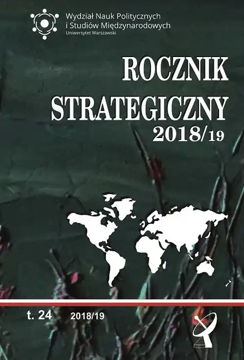Bezpieczne zakupy ROCZNIK STRATEGICZNY 2018/19 PRZEGLĄD SYTUACJI POLITYCZNEJ GOSPODARCZEJ I WOJSKOWEJ W ŚRODOWISKU MIĘDZYNARODOWYM POLSKI