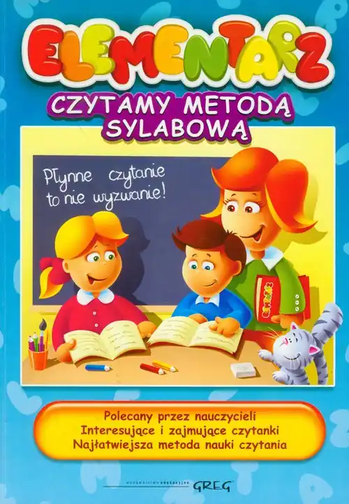 Elementarz - czytanie metodą sylabową Greg Tylko do końca tygodnia