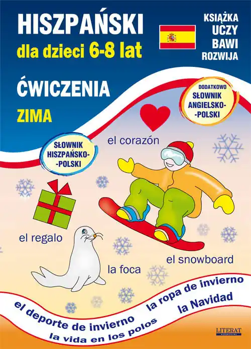 Hit cenowy Hiszpański dla dzieci 6-8 lat Zima