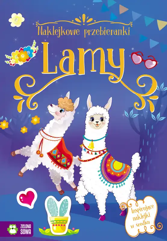 Naklejkowe przebieranki Lamy Ekspresowa dostawa