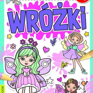 Bestseller Wróżki. Kolorowanka ze wzorem