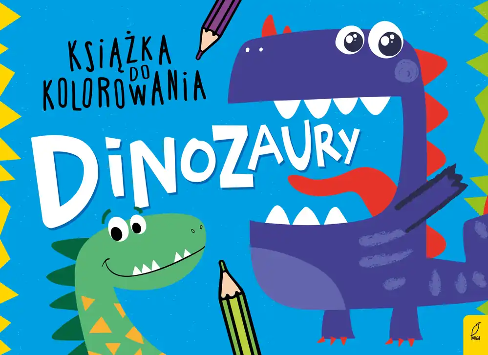 Książka do kolorowania Dinozaury Najlepsza cena