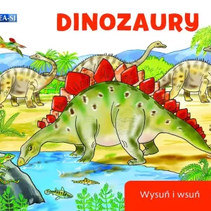 Obniżka ceny Wysuń/wsuń. Dinozaury