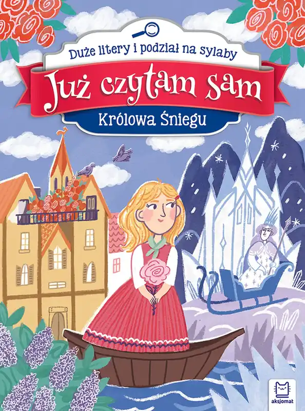 Oferta czasowa Królowa Śniegu. Już czytam sam. Duże litery i podział na sylaby