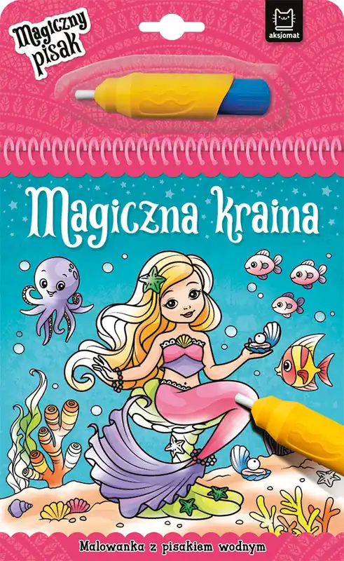 Tani Magiczna kraina. Malowanka z pisakiem wodnym