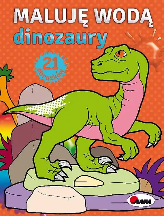 Maluję wodą Dinozaury Dostępne od ręki