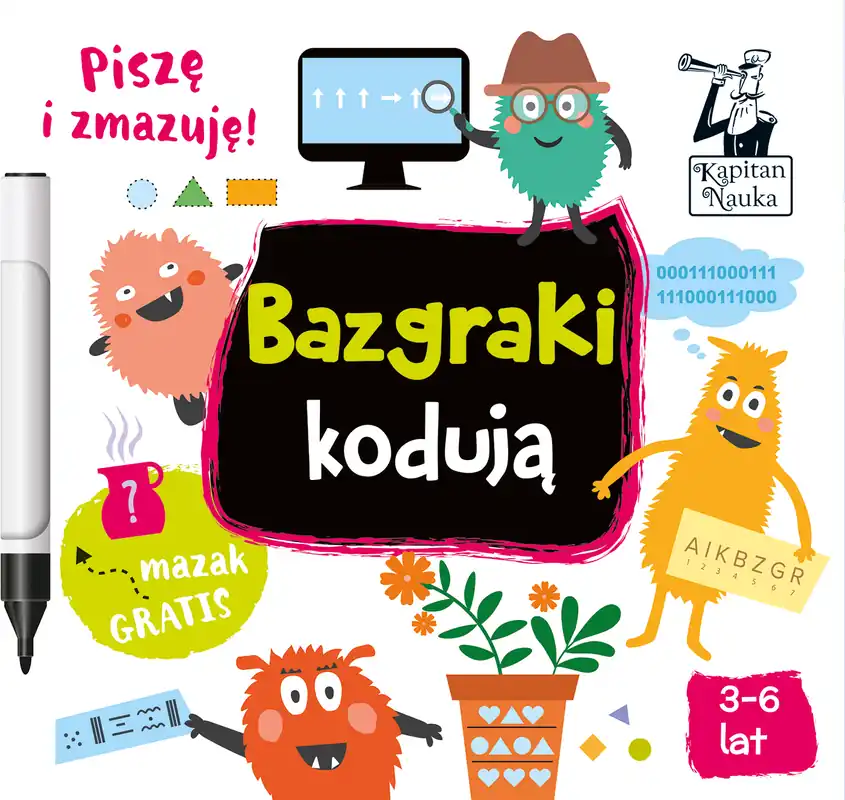 Ekspresowa dostawa Kapitan Nauka. Bazgraki kodują