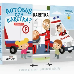 Obniżka ceny Rozsuwanki-niespodzianki. Autobus czy karetka? Pojazdy