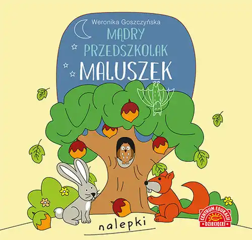 MĄDRY PRZEDSZKOLAK MALUSZEK KSIĄŻECZKA Z NALEPKAMI Wyjątkowa oferta