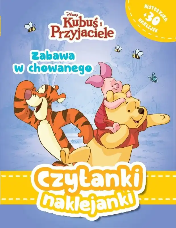 Szybka wysyłka Czytanki naklejanki Zabawa w chowanego Disney Kubuś i Przyjaciele