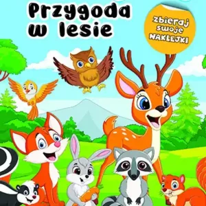 Bezpieczne zakupy Przygoda w lesie. Kolorujemy