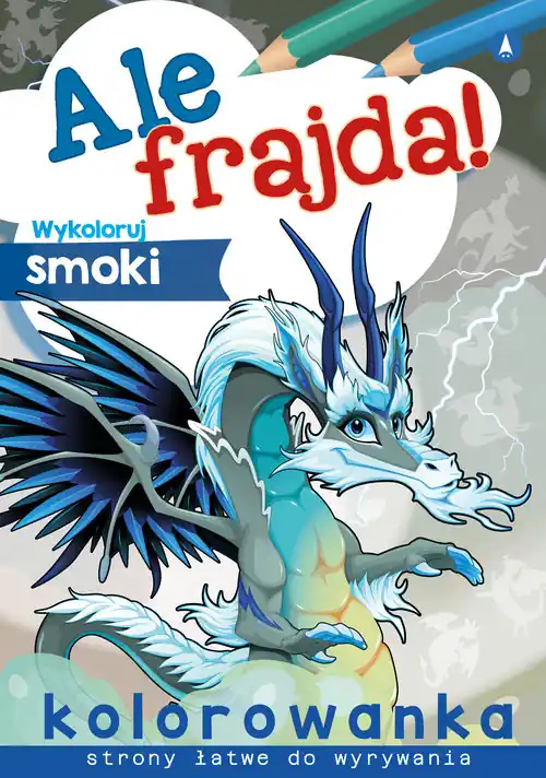 Nowy Ale frajda! Wykoloruj smoki