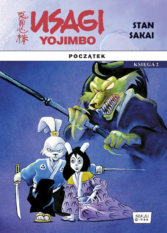 Popularny Usagi Yojimbo. Początek. Księga 2