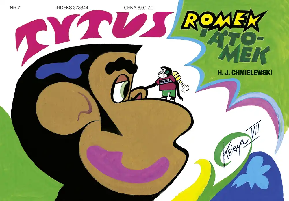 Tytus poprawia dwójkę z geografii Polski. Tytus, Romek i A'Tomek. Księga 7 wyd. 2026 Bestseller