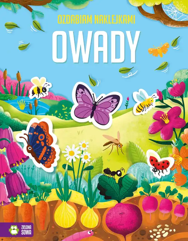 Tani Ozdabiam naklejkami. Owady