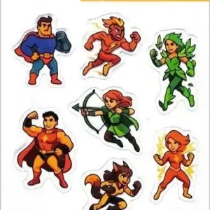 Naklejki Magic Super Hero Wyjątkowa oferta