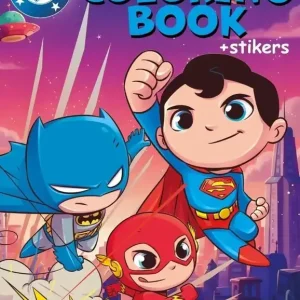 Kolorowanie z naklejkami WB Super Friends Hit cenowy