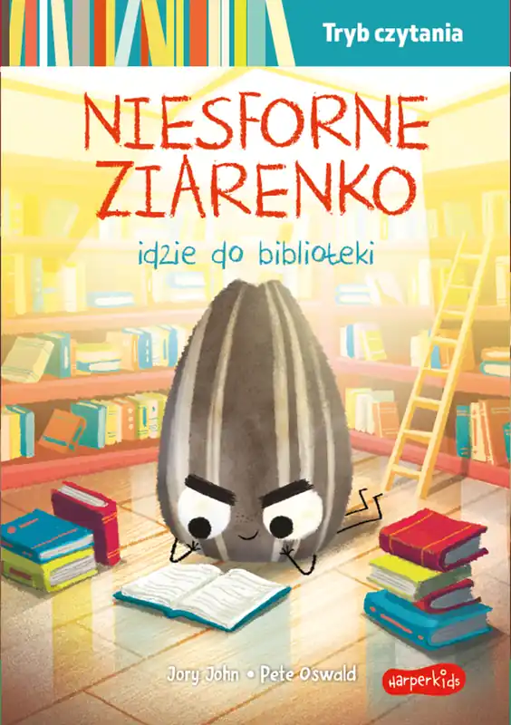 Niesforne Ziarenko idzie do biblioteki. Smaczna Banda i emocje. Tryb czytania Bestseller