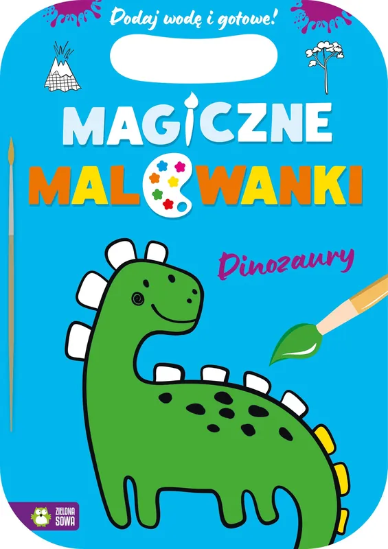 Magiczne malowanki. Dinozaury Tani