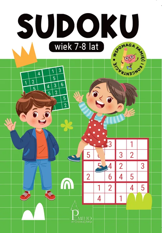 SUDOKU 7-8 lat Nie przegap