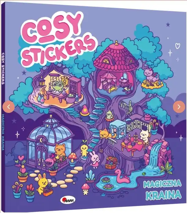 Popularny Cosy stickers Magiczna kraina