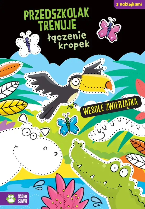Dodaj do koszyka Przedszkolak trenuje łączenie kropek. Wesołe..