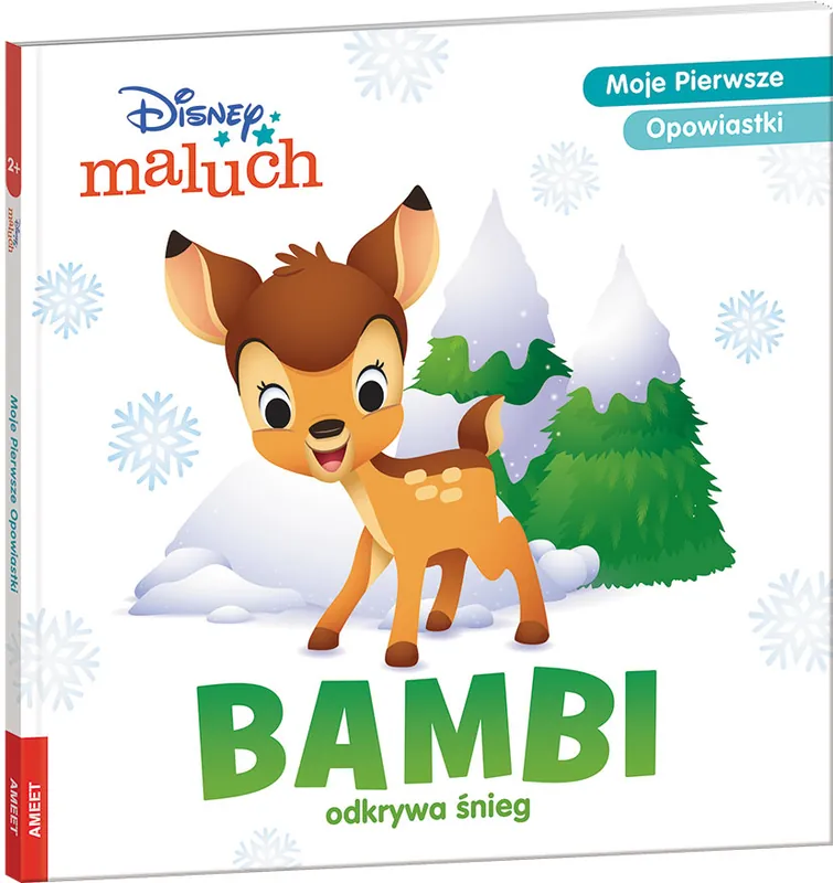 Oferta limitowana Disney maluch Moje pierwsze opowiastki Bambie odkrywa śnieg BOP-9208