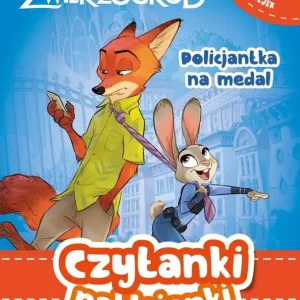 Policjantka na medal. Disney Zwierzogród. Czytanki naklejanki Zniżka