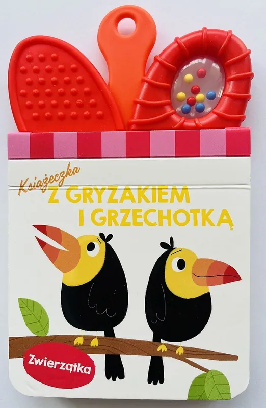Wyjątkowa oferta Książeczka z gryzakiem i grzechotką. Zwierzątka
