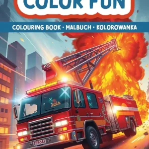 Pojazdy ratunkowe. Kolorowanka. Malbuch. Colouring book Ekspresowa dostawa