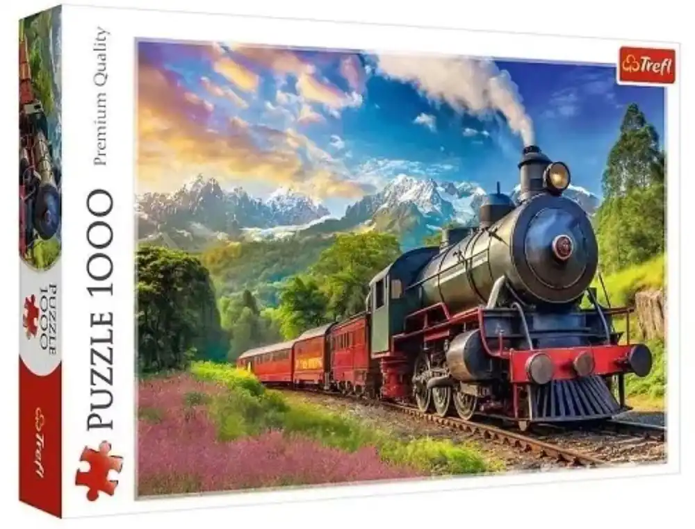 Puzzle 1000 Podróż pociągiem TREFL Wybór klientów
