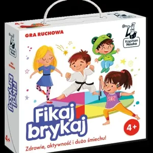 Fikaj, brykaj. Gra ruchowa. Kapitan Nauka 4+ Łatwy zwrot