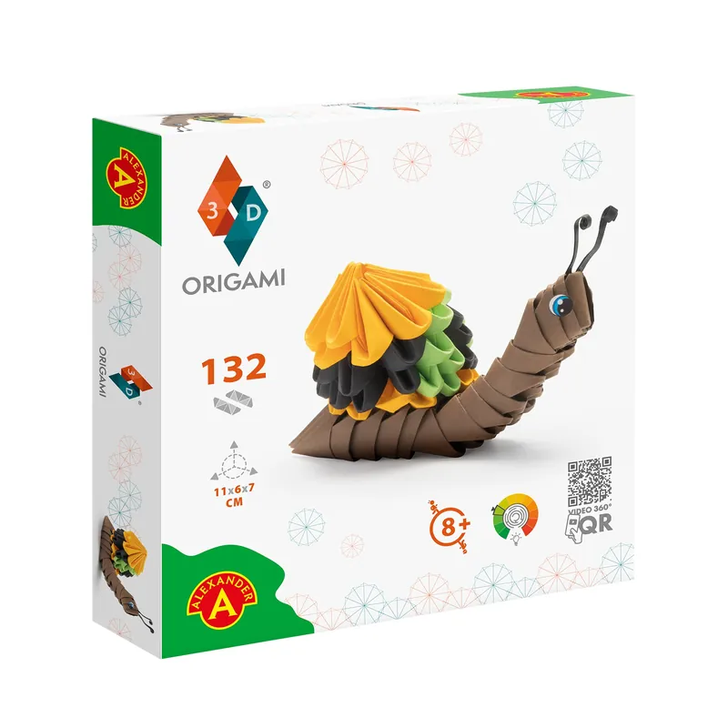 Origami 3D - Ślimak ALEX Tylko dziś