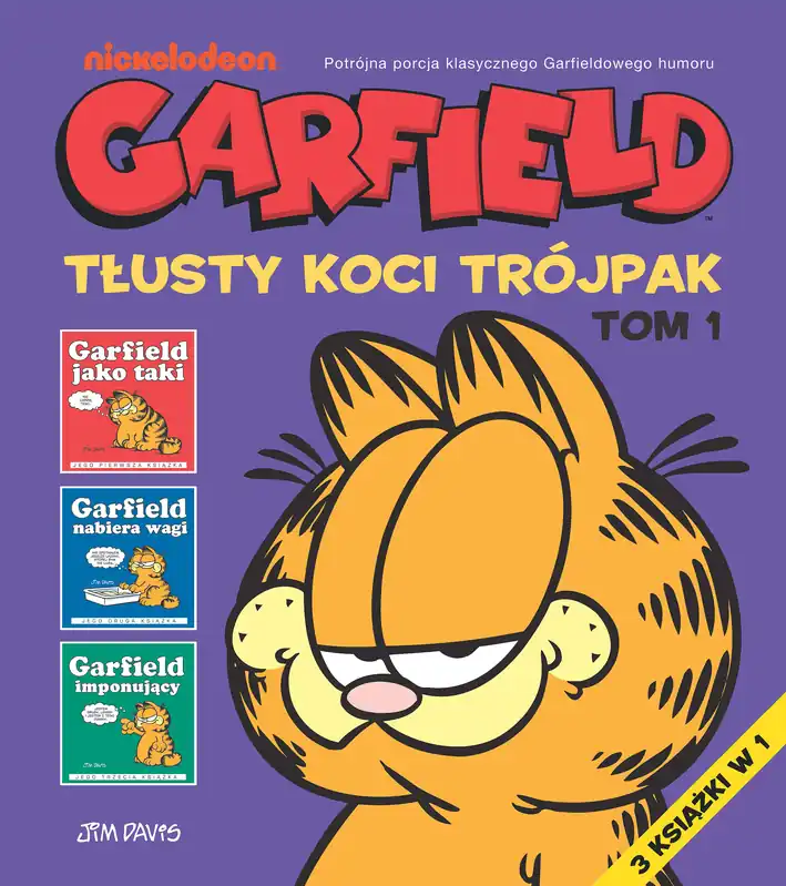 Garfield. Tłusty koci trójpak. Tom 1 Cena promocyjna