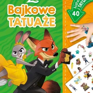 Detektywi na tropie. Zwierzogród 2 Disney. Bajkowe tatuaże Rabat